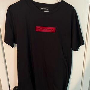 Balenciaga Velcro logo tee